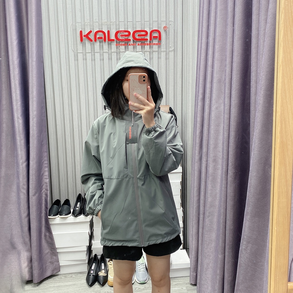 Áo Khoác Nam Nữ Kaleea A50 Chất Gió Tráng Bạc Chống Nước