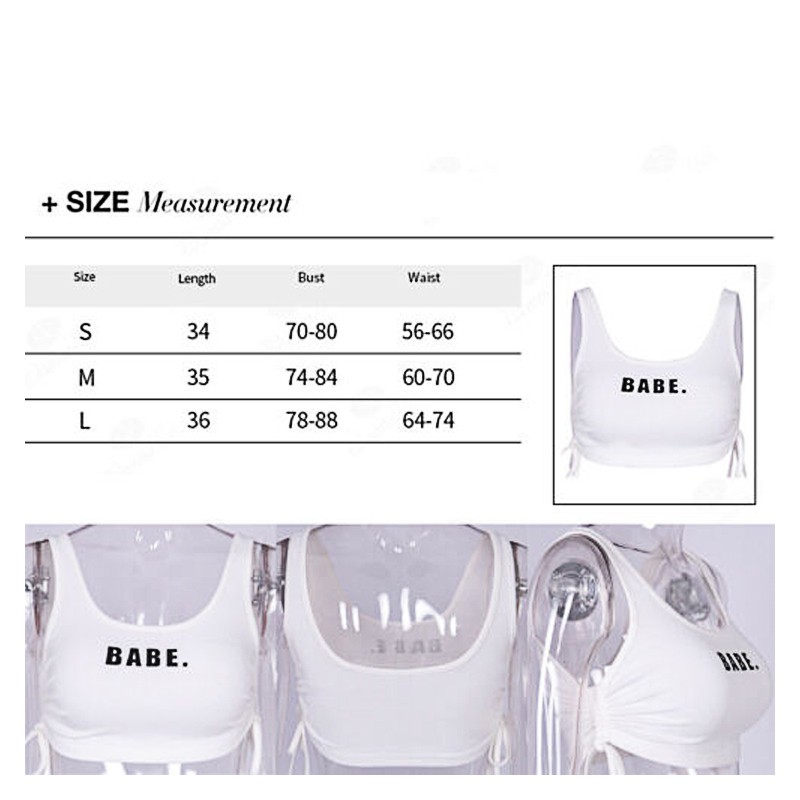 Áo thun croptop thiết kế kết chất liệu thun co giãn thoải mái | BigBuy360 - bigbuy360.vn