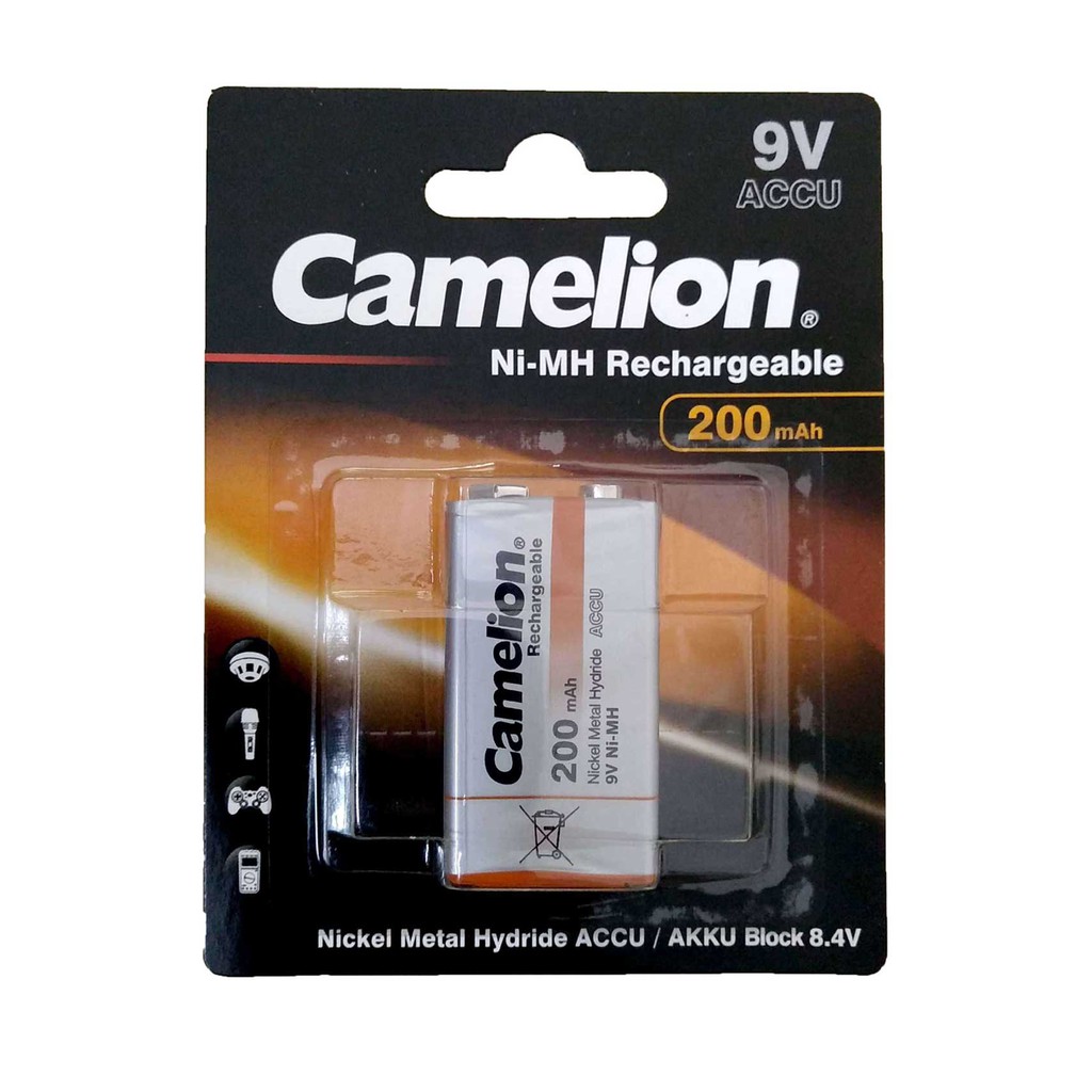 10 viên Pin sạc 9V Camelion