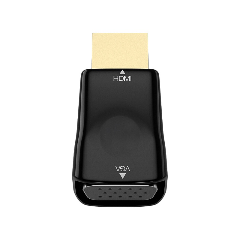 Jack chuyển HDMI sang VGA - Bộ chuyển đổi HDMI ra cổng VGA - Độ phân giải cao Full HD 1080