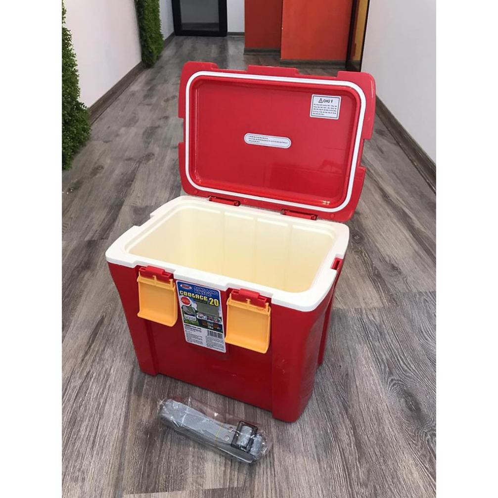 THÙNG GIỮ NHIỆT 20L SONG LONG - 38 x 27 x 32cm
