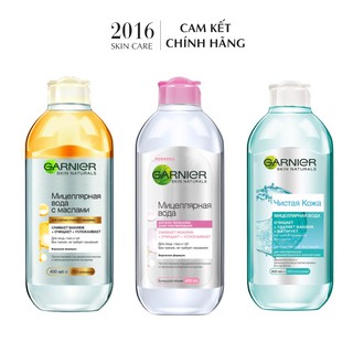 Nước tẩy trang Garnier 400ml Chính Hãng - 2016 Skincare