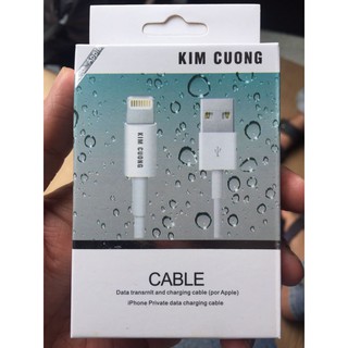 CÁP SẠC IPHONE 5,6,7 KIM CƯƠNG LOẠI 1