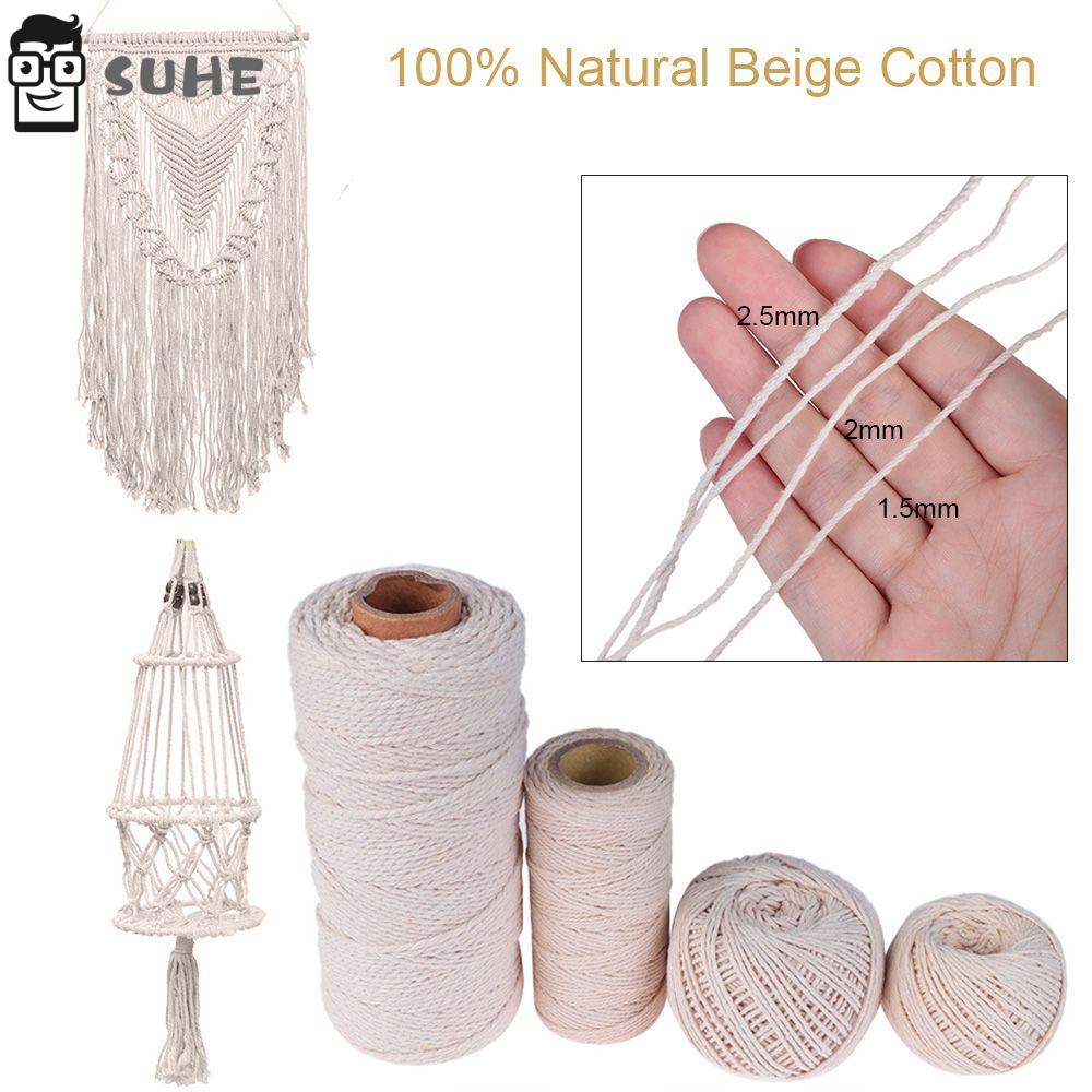 Cuộn Dây Thừng 100% Cotton Dùng Làm Đồ Thủ Công DIY