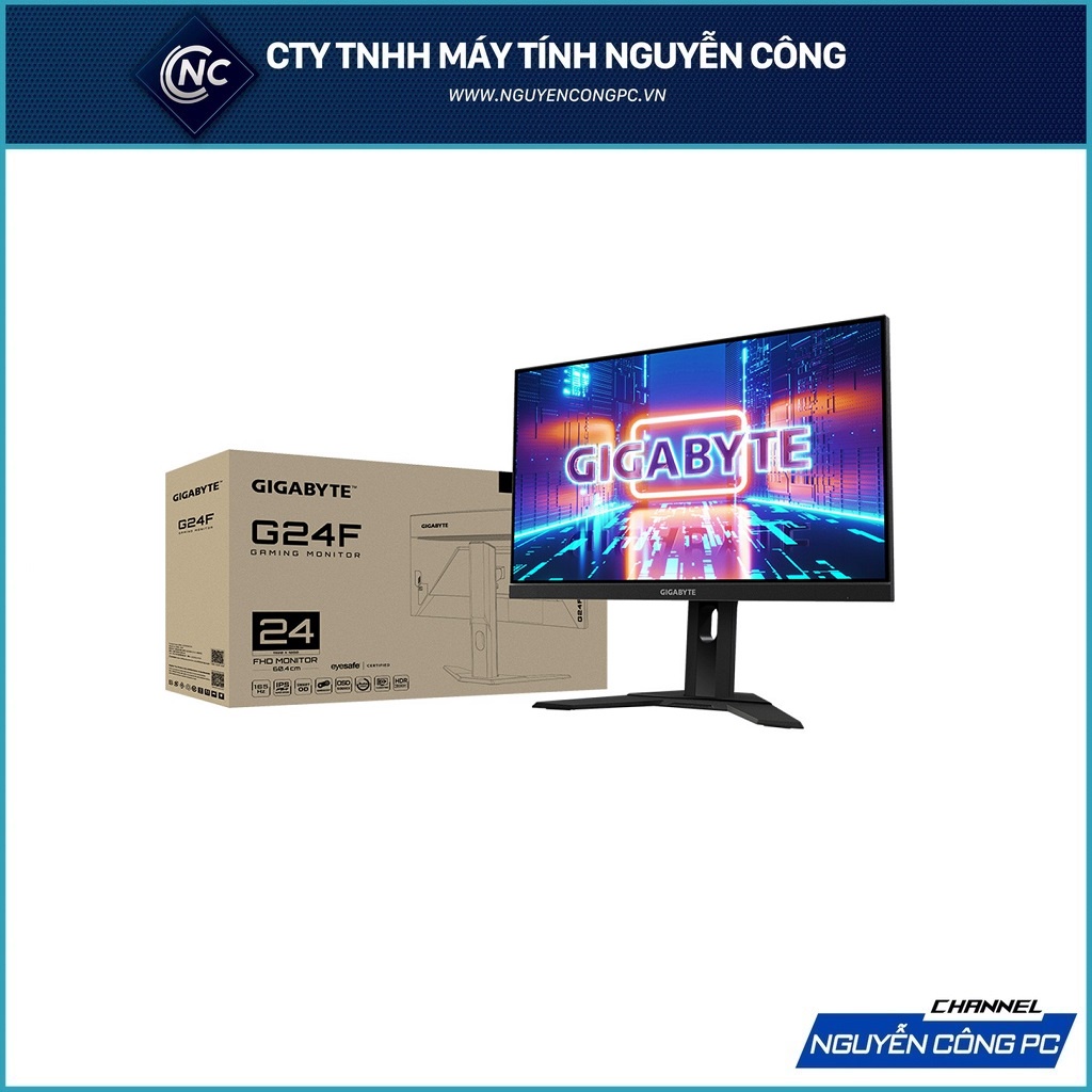 Màn Hình Gigabyte G24F-EK (23.8inch/FHD/IPS/165Hz/1ms/300nits)