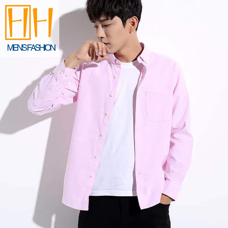 Áo Sơ Mi Tay Dài Vải Oxford Màu Trơn Có 6 Màu Tùy Chọn Thời Trang Cho Nam | BigBuy360 - bigbuy360.vn