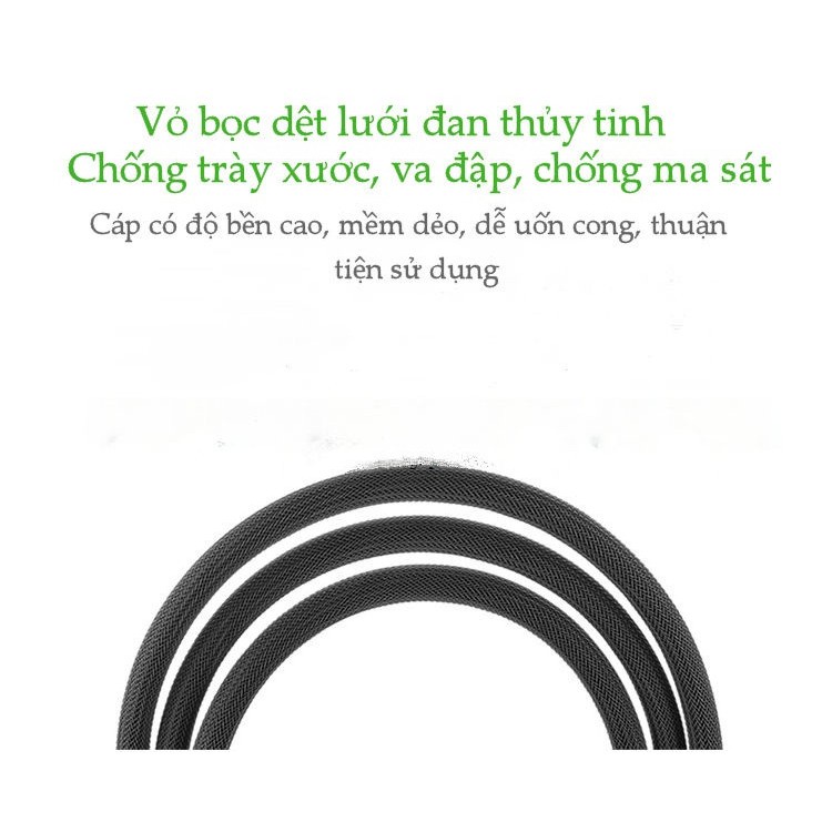 Cáp audio quang  dài 1m, 1.5m, 2m, 3m  Ugreen 10539. 10540.10541.10542 - Hàng Chính hãng