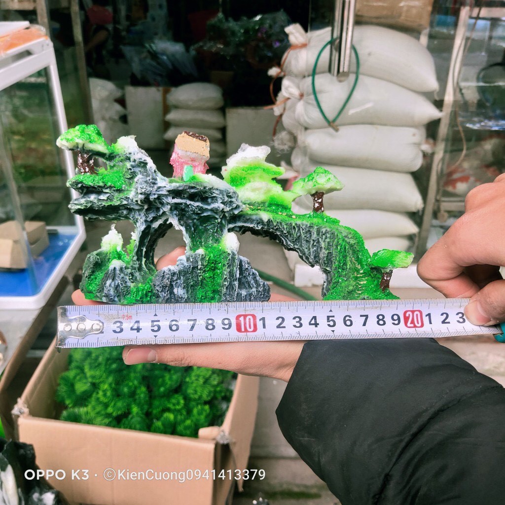 Mô Hình Núi - Hòn non Bộ - Trang Trí Bể cá cảnh