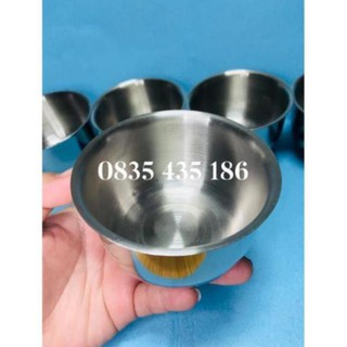 Chén inox y tế