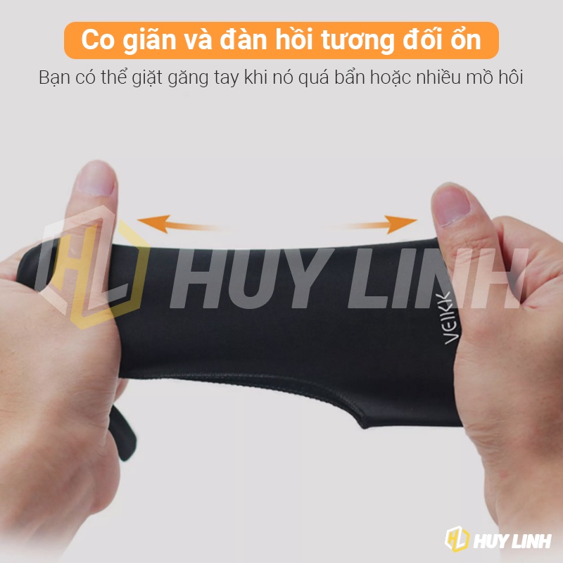 Găng tay cho bảng vẽ đồ họa cảm ứng Veikk GL08 - Vải mềm chống mồ hôi chống chạm màn hình