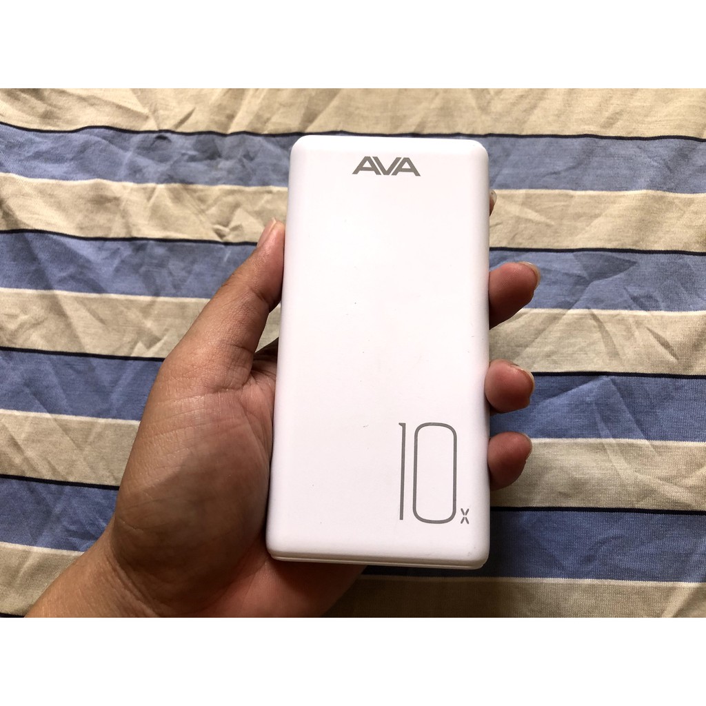 Pin sạc dự phòng AVA PJ JP196 dung lượng 10000mah.