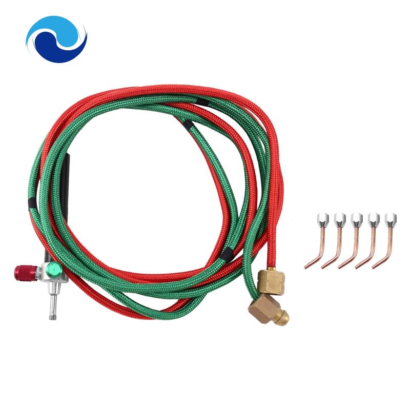 Bộ mỏ hàn khí gas mini với 5 đầu ống linh hoạt tiện dụng