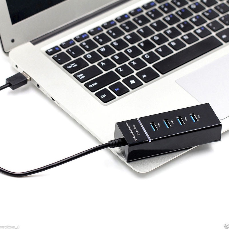 Bộ Chia 4 Cổng USB 2.0 Tốc Độ Cao Cho Máy In / Laptop