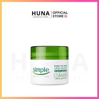 [AUTH] Kem Dưỡng Đêm Simple Kind To Skin Vital Vitamin 50ml