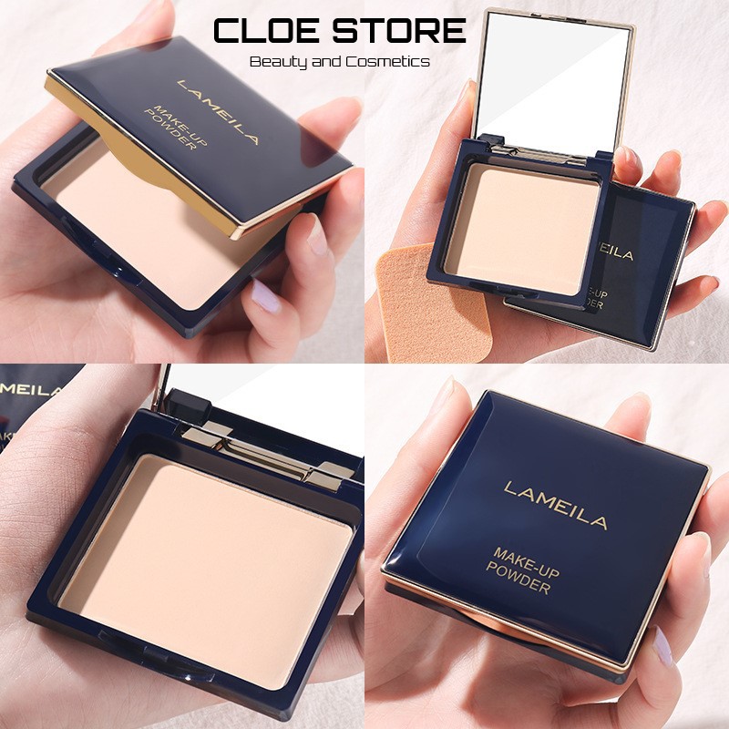 Phấn nền Lameila make-up Powder bản cá heo cao cấp chống nước, lâu trôi hàng nội địa Trung | BigBuy360 - bigbuy360.vn