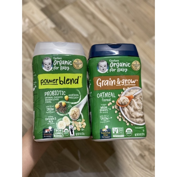 Bột Ăn Dặm GerBer DHA Probiotic