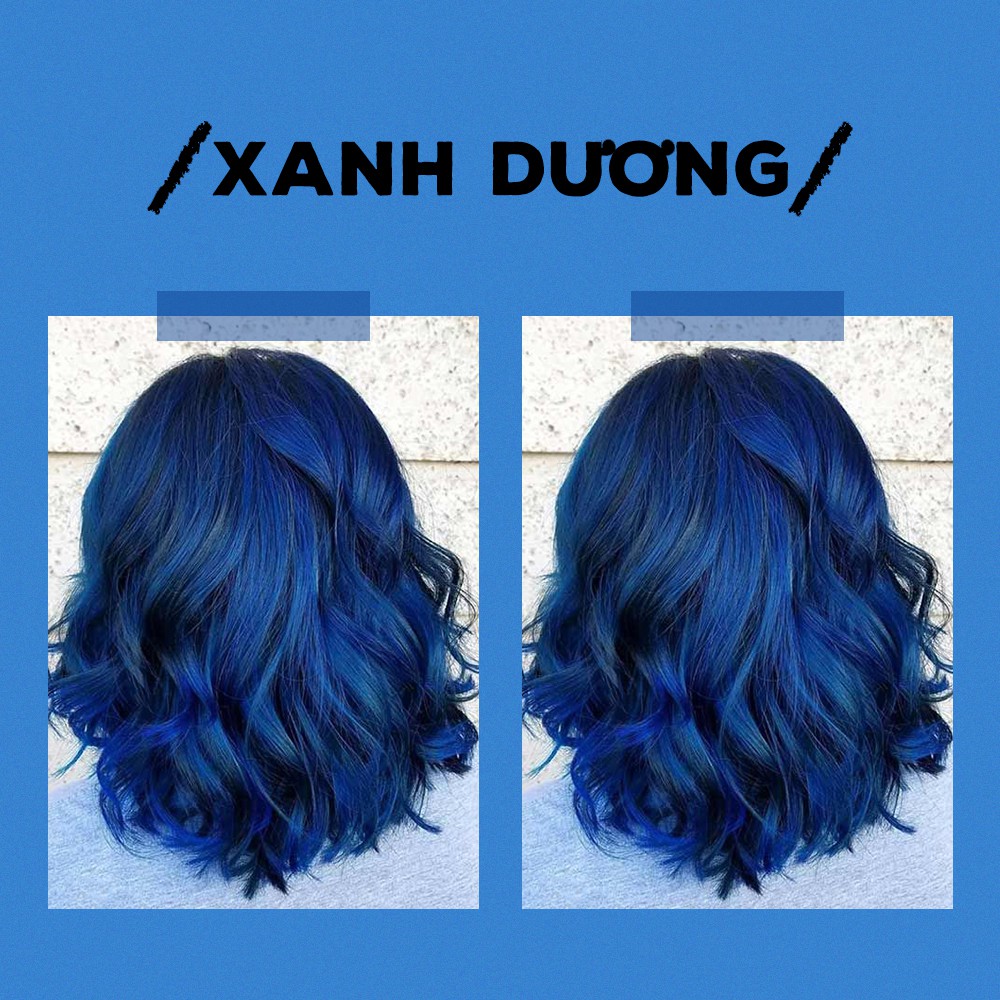 Thuốc nhuộm tóc Xanh Dương