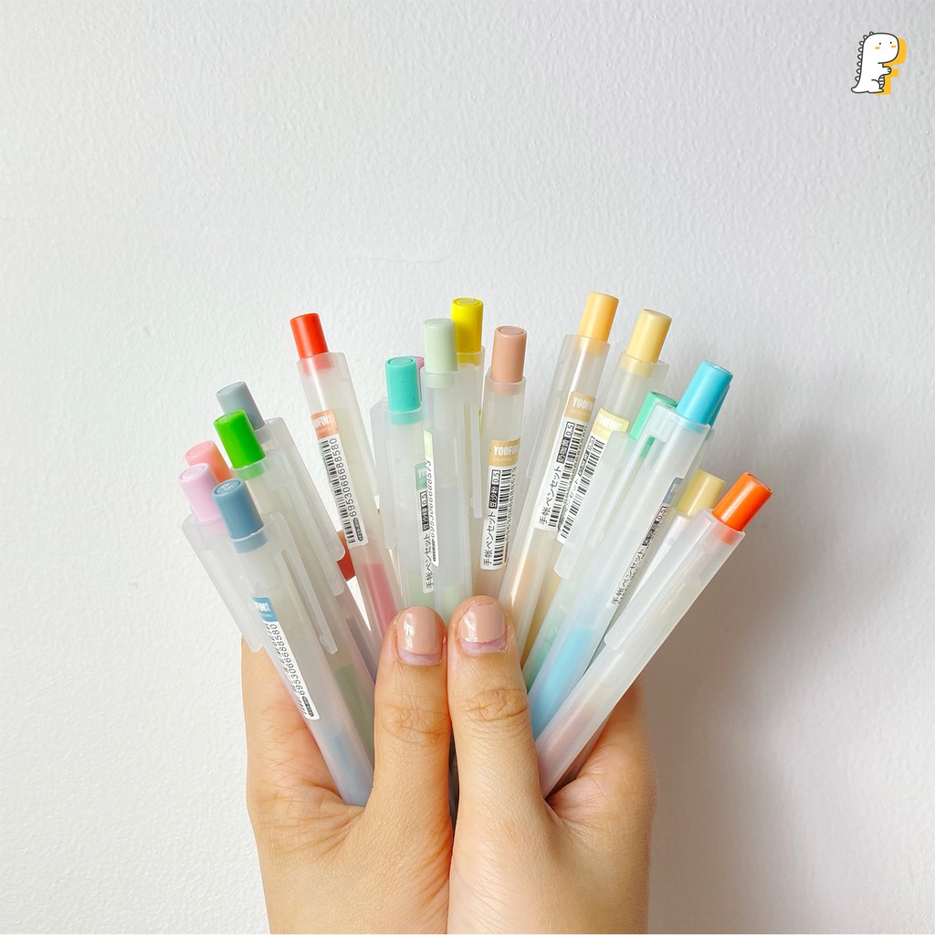 Bút gel màu Yoofun bảng màu Pastel