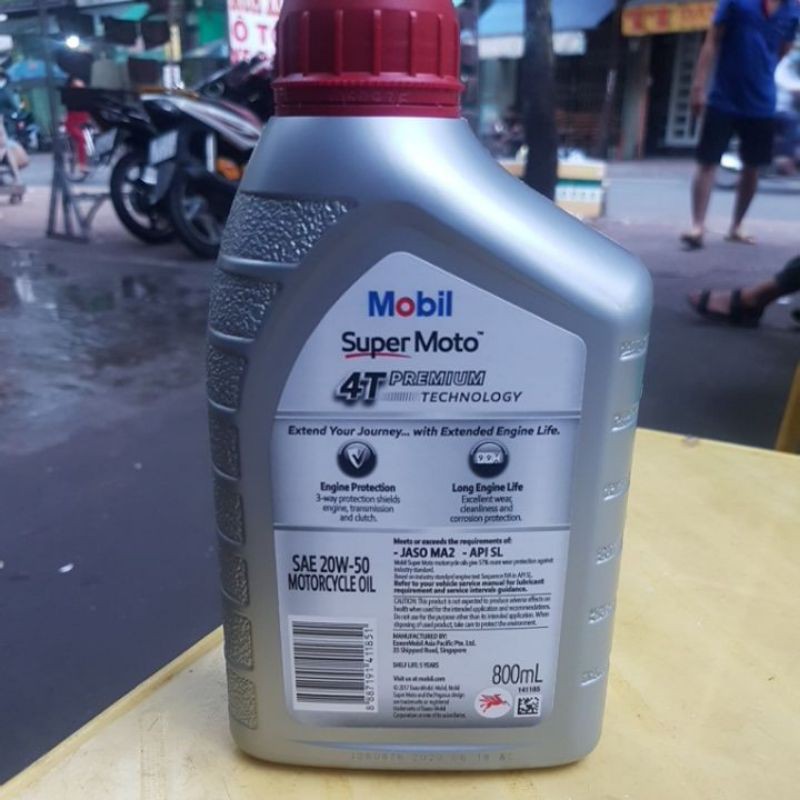 Mobil super moto premium 20-w50 API SL