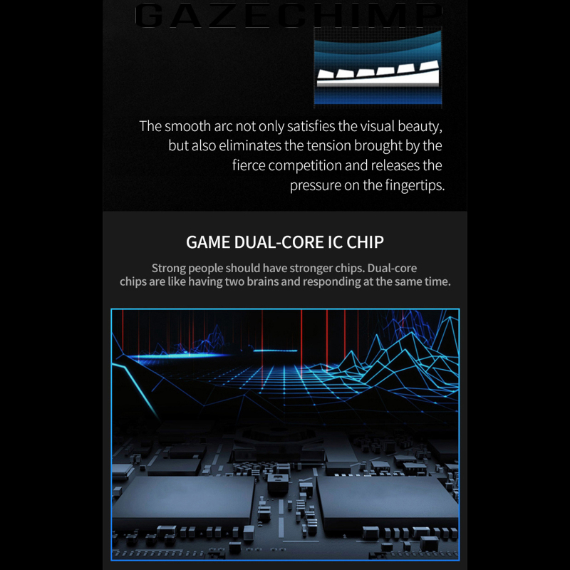 Bàn Phím Chơi Game Gazechimp Chống Nước Có Dây Cho Windows | BigBuy360 - bigbuy360.vn