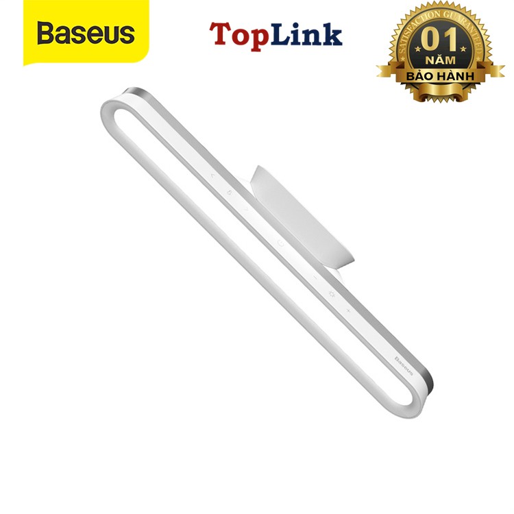Đèn Led Treo Tường Tích Điện 1800mah Baseus DGXC-02 Cảm Ứng 3 Mức Ánh Sáng Dính Mọi Bề Mặt Sắt - Toplink