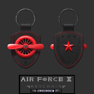 Móc khóa Da Air Force 2 ( xoay được) {A2}