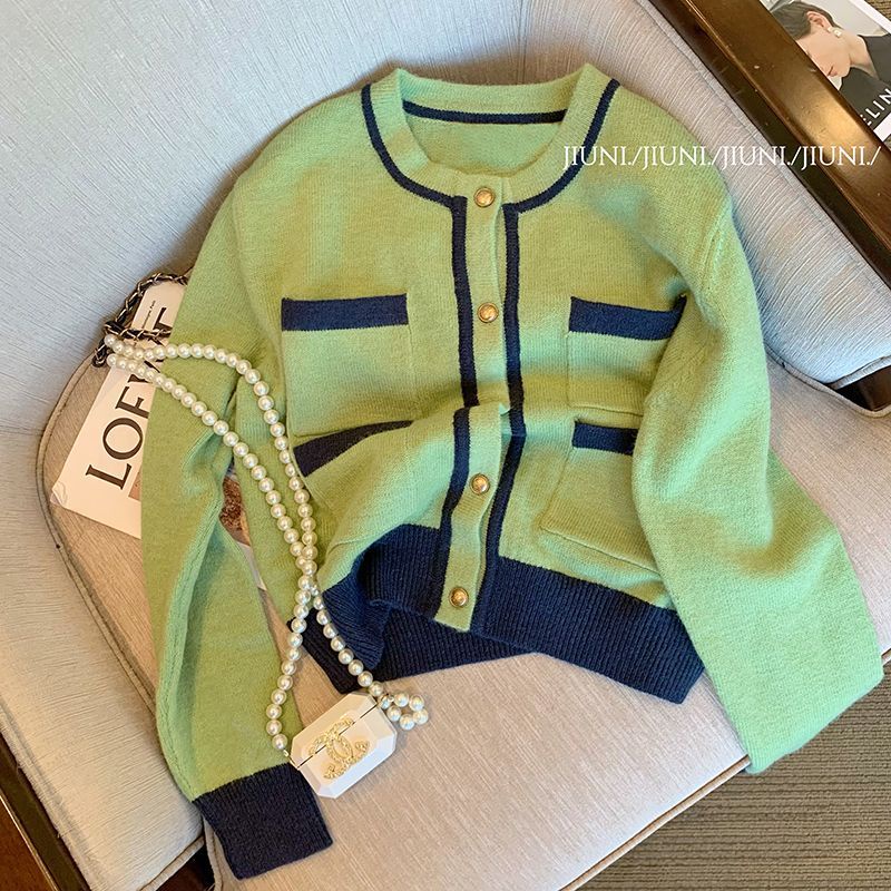 Áo Sweater Dệt Kim Dáng Ngắn Thời Trang  tao bao