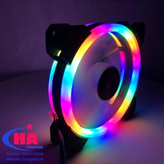 Bộ fan led rgb 3 fan / 6 fan / 7 fan