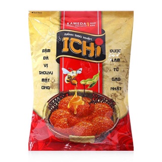 Bánh gạo Nhật Ichi vị mật ong gói 100g