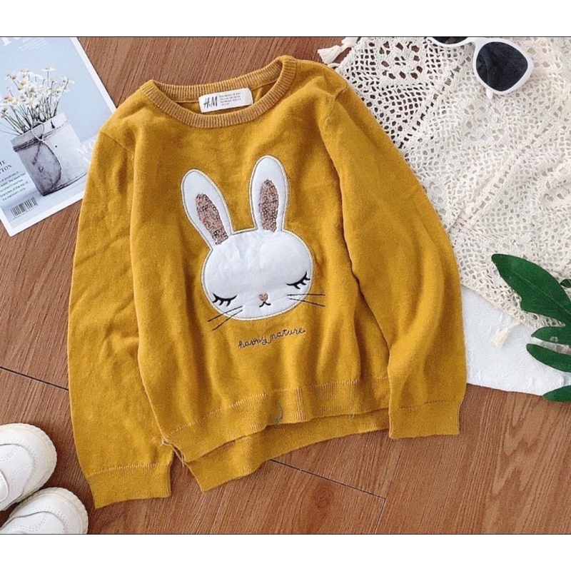 ÁO LEN BÉ GÁI  H/M