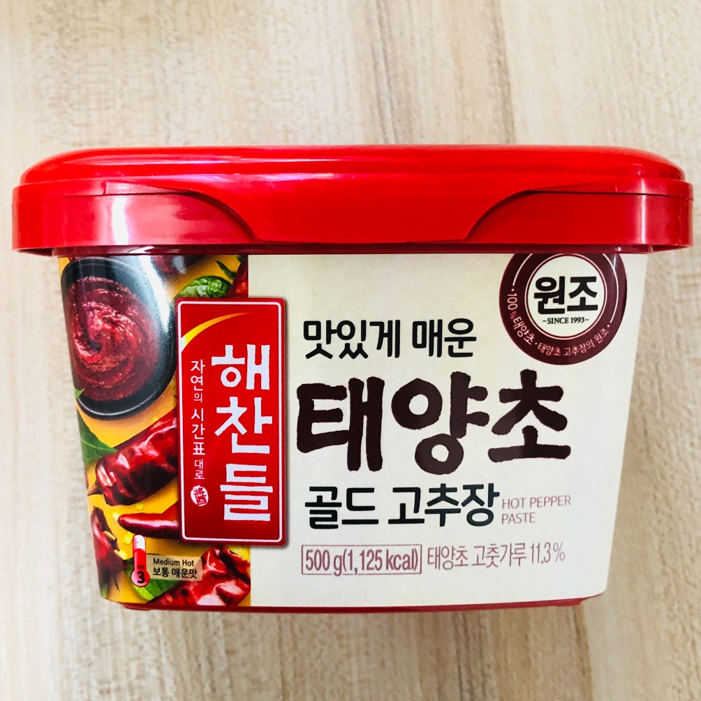 Tương ớt Hàn Quốc nấu bánh gạo Gochujang hộp 500G