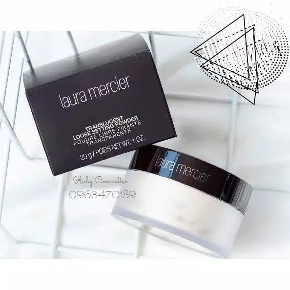 Phấn Phủ Laura Mercier Translucent Loose Setting (Full size 29g &amp; Mini size 3,5g)