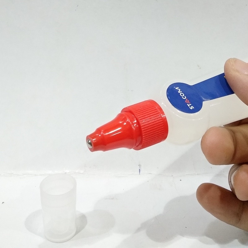 Hồ dán nước đầu bi, keo dán giấy cho học sinh/ văn phòng Stacom LG150R dung tích 50ml