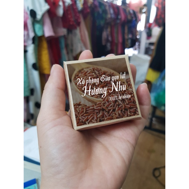 Xà phòng trị mụn lưng sữa gạo lứt | BigBuy360 - bigbuy360.vn