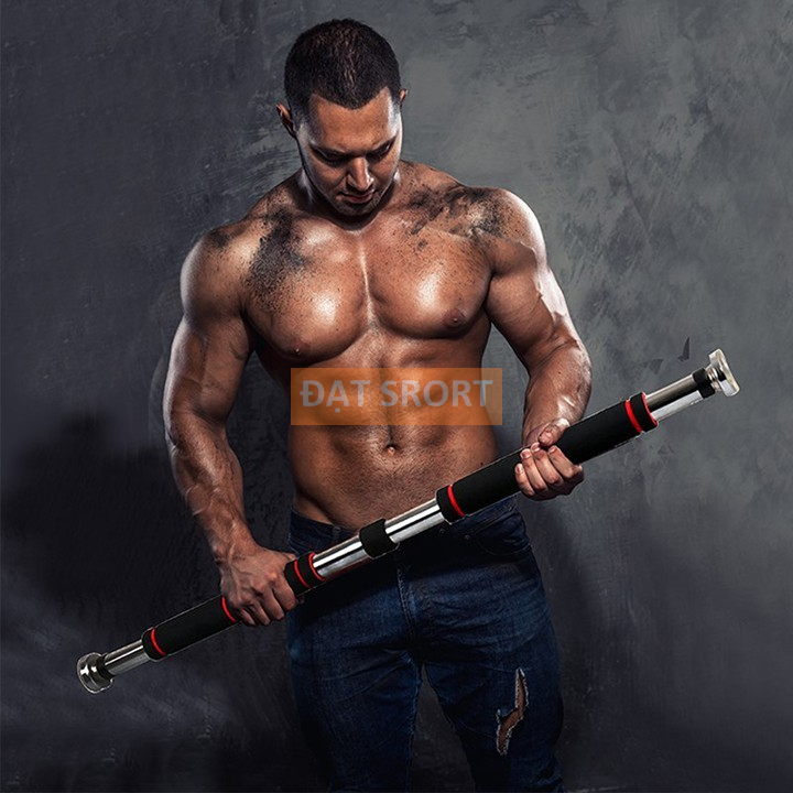 Thanh Tập Xà Đơn Treo Tường Gắn Cửa Nhiều Cỡ Từ 60-150cm Kích Thước Có Thể Tùy Chỉnh, Tập Gym , Tập Thể Thao Tại Nhà