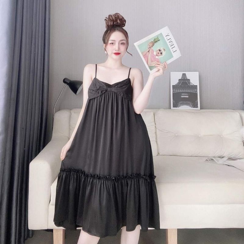 đầm dây lụa