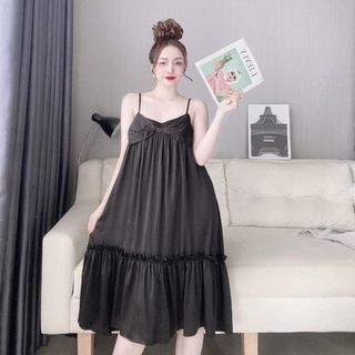 Đầm dây lụa