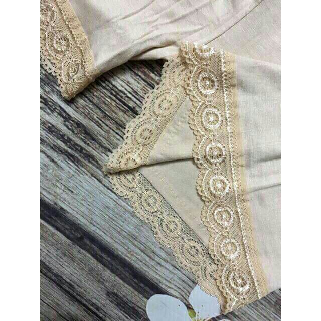 Quần đùi bầu mặc trong váy chất cotton có chun chỉnh bụng