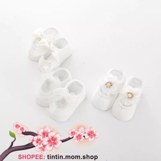 Tất tiểu thư dành cho bé gái 0-12M (Chọn mẫu ngẫu nhiên)