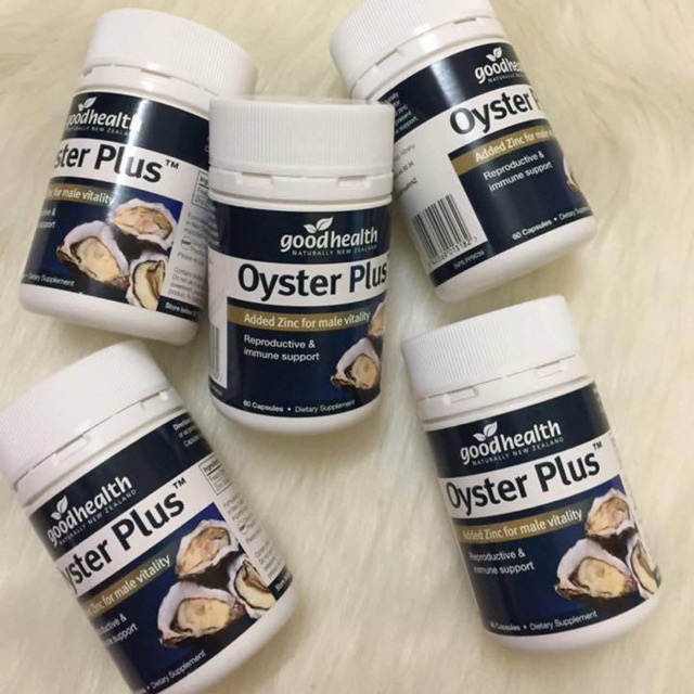 [Hàng chuẩn bay Air] Tinh Chất Hàu Lùn Good Health Oyster Plus 60 Viên Hỗ Trợ Sinh Lý Nam Giới - Lee Bangkok