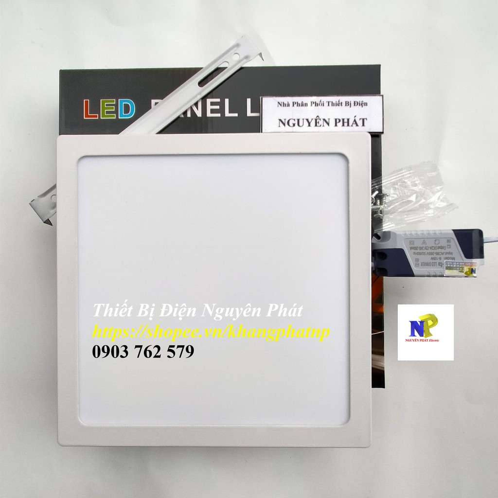 Đèn LED Ốp Trần 24w Tròn/Vuông Siêu Sáng - Tiết Kiệm Điện Năng [ Đèn LED Ốp Nổi ]