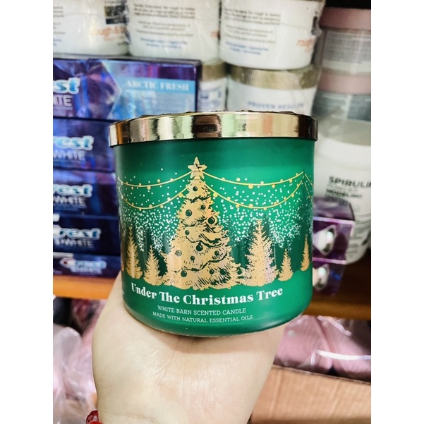 [ Bath and Body Works ] Nến thơm 3 bấc Candle BBW-Bathandbodyworks