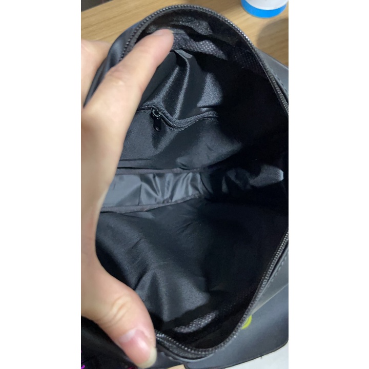 [Ảnh thật] Túi đeo chéo da nam thể du đựng ipad Sport Caro xanh Nền Tối GSRT1 Shalla