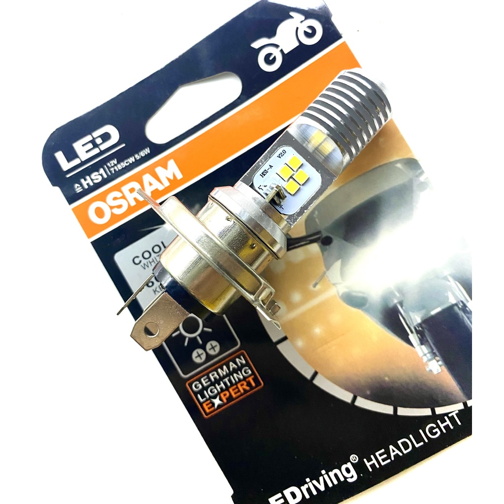 Bóng Pha LED Osram ALONGTOOL Dream- Wave siêu sáng - Chân M5-H4 Chạy Điện Bình Điện Máy