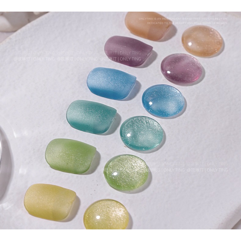 Sơn gel mắt mèo kim cương thạch Milan chính hãng 15ml