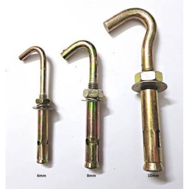 Tắc Kê Sắt Có Móc Treo Nhiều Size