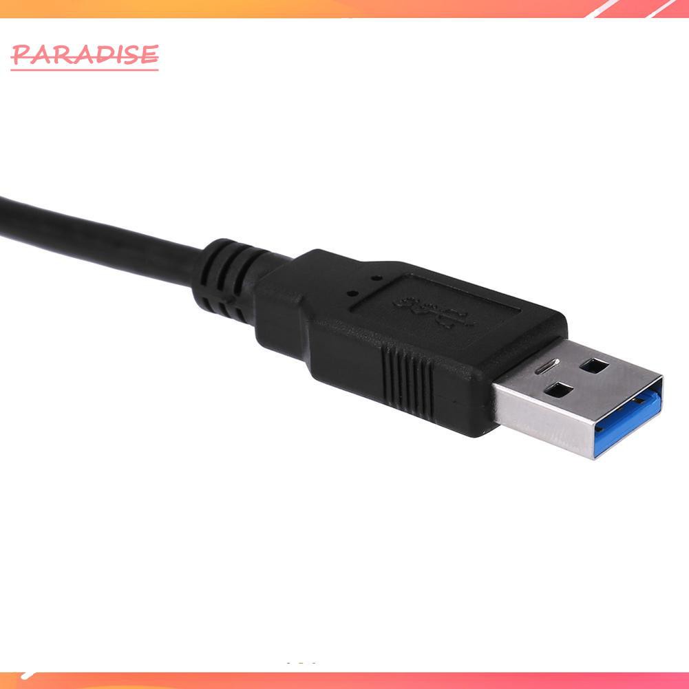 Paradise1 Notebook 7+6Pin Slimline SATA to USB2.0 Converter Adapter Easy Drive Cable