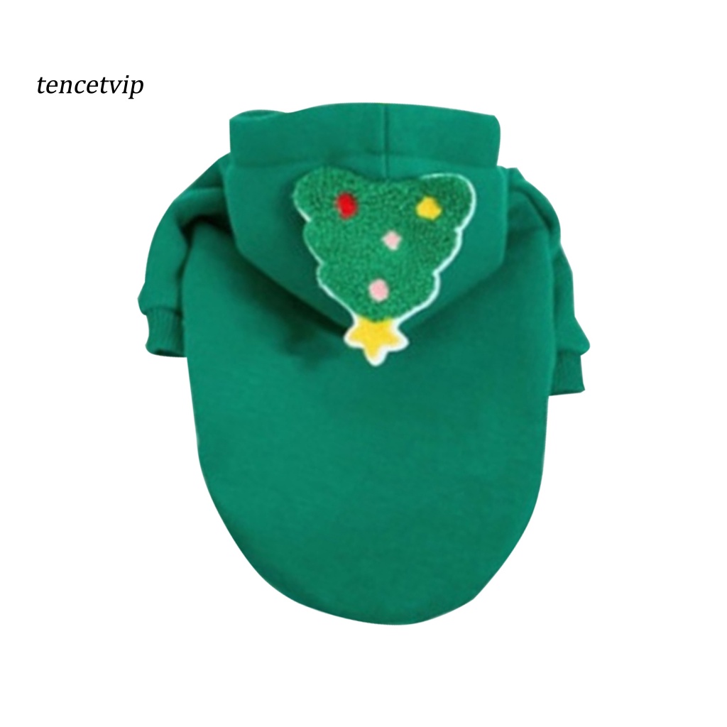 Áo Sweater Dây Rút Hình Ông Già Noel Cho Thú Cưng