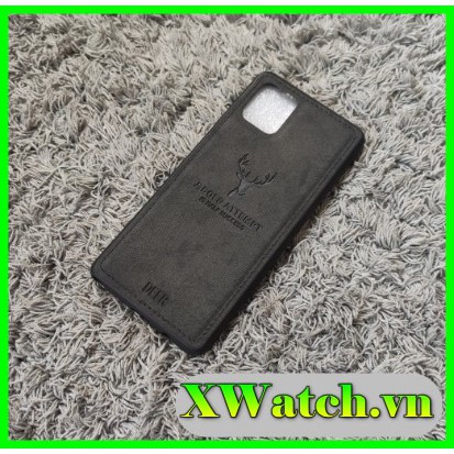 Ốp lưng vải hươu SamSung Galaxy Note 10 Lite S10 Lite S21 S21+ S21 A81 Note 10Lite  A91 A02s S10Lite ultra họa tiết hươ