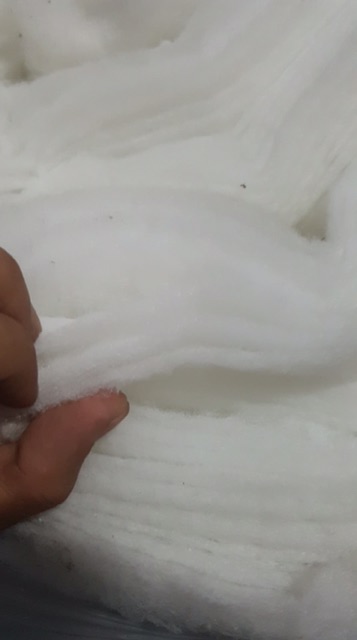 1m Bông ép (may khẩu trang , chần bông)